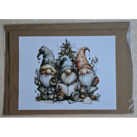 Karte Weihnachts Wichtel 3