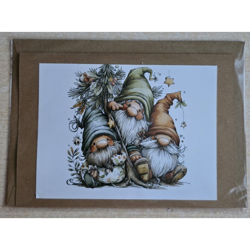 Karte Weihnachts Wichtel 5