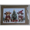 Karte Weihnachts Hochlandkälber 1