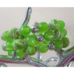 Wickelarmband grün