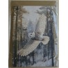 Karte Schneeeule/Winterwald
