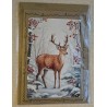 Karte Hirsch im Winterwald 1