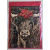Karte Winter-Weihnachts Hochlandrind 20