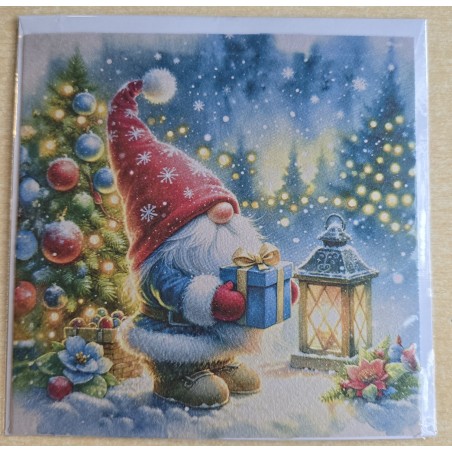 Karte Wichtel/Geschenk