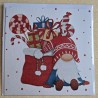 Karte Wichtel/Geschenk Sack