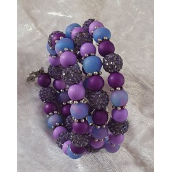 Wickelarmband violette