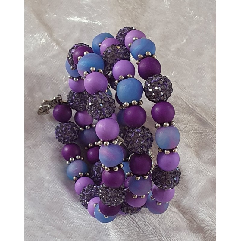 Wickelarmband violette