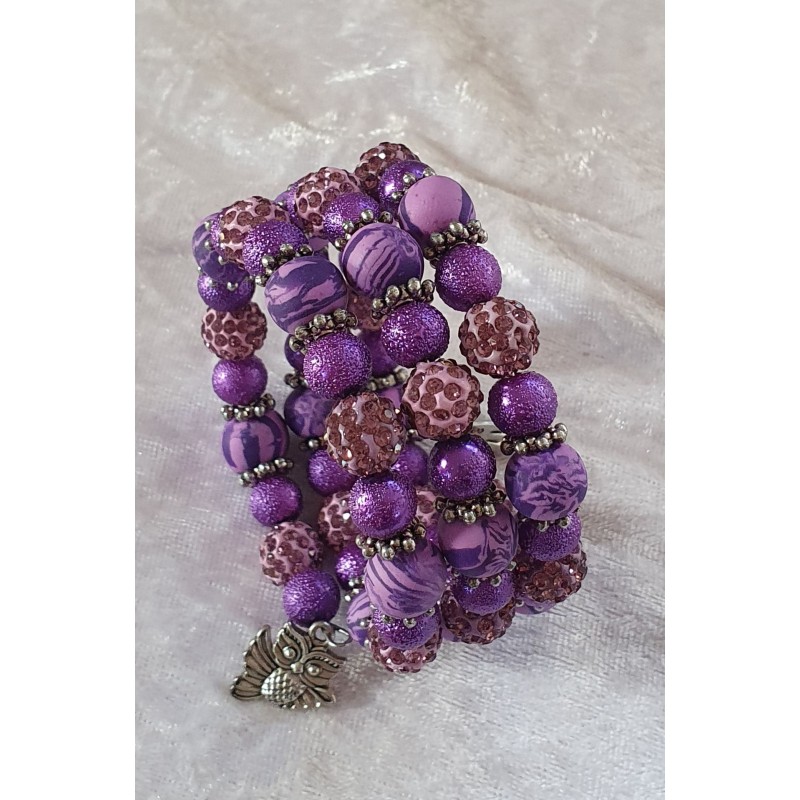 Wickelarmband violette