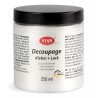 Decoupage Kleber und Lack 250 ml transparent