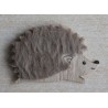 Holz Igel flach hellbraun