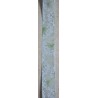 Dekoband Blumen mint/weiss/grün