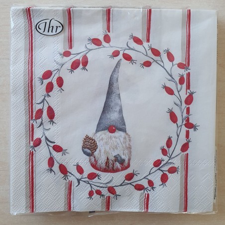 Serviette Wichtel