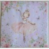 Serviette Ballerina rosa
