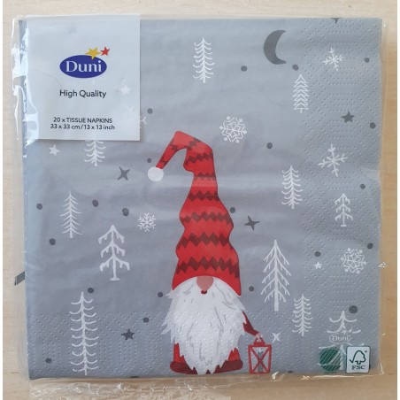 Serviette Wichtel