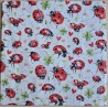 Serviette Marienkäfer/rot