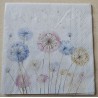 Serviette Bunte Pusteblumen