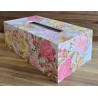 Kleenexbox Rosen gelb-rosa-pink/weiss