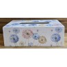 Kleenexbox Pusteblumen blau-rosa-beige/weiss