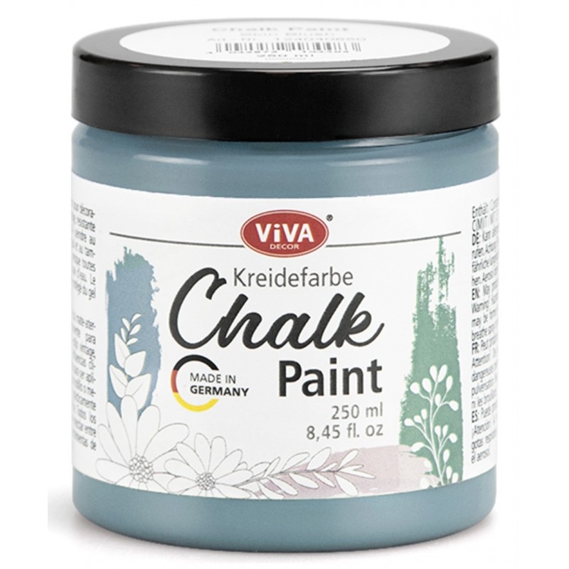 Chalk Paint Kreidefarbe Graublau