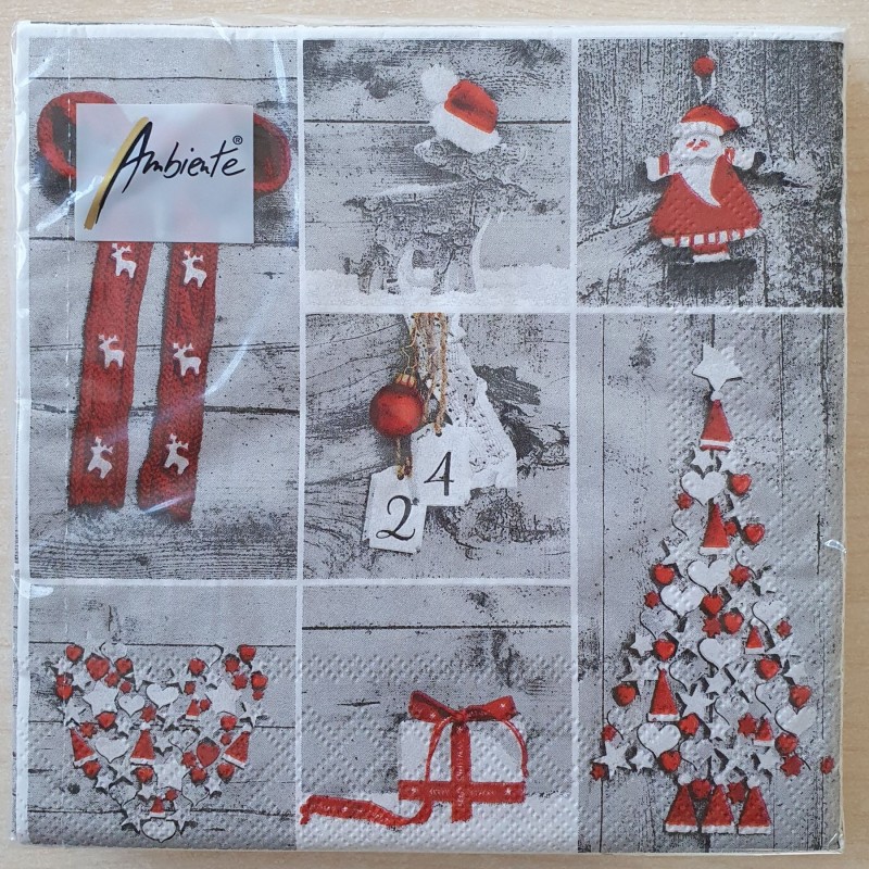 Servietten Weihnachtsmotive
