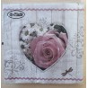 Servietten Rose rosa