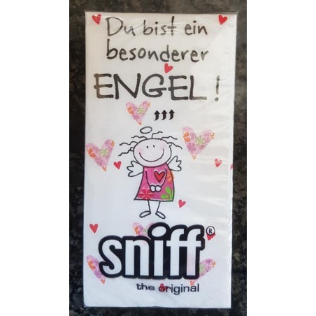 Taschentücher Engel mit Spruch