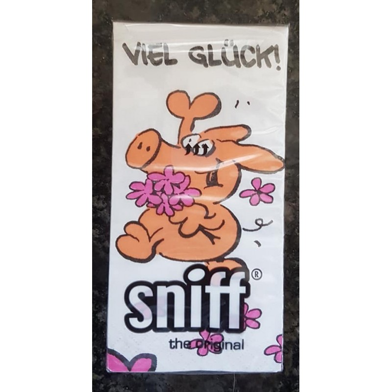 Taschentücher Viel Glück