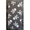 Taschentücher Totenkopf