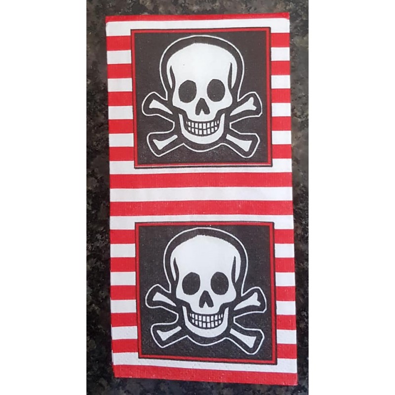 Taschentücher Totenkopf