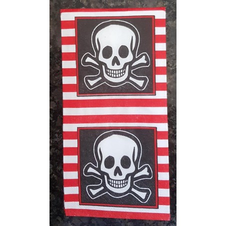 Taschentücher Totenkopf