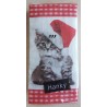 Taschentücher Weihnachts-Katze