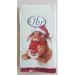 Taschentücher Weihnachts-Kaninchen