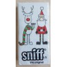 Taschentücher Weihnachtsmann und Rentier