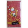Taschentücher Weihnachtsmann und Rentier