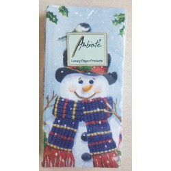 Taschentücher Schneemann