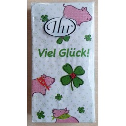 Taschentücher Viel Glück
