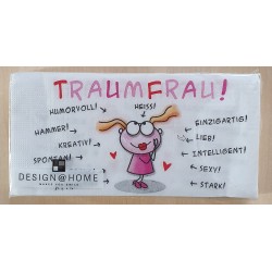 Servietten Traumfrau