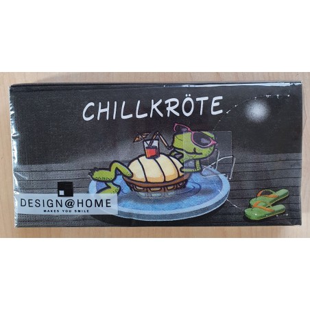 Servietten Chill Kröte