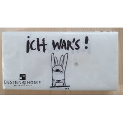 Servietten Ich wars