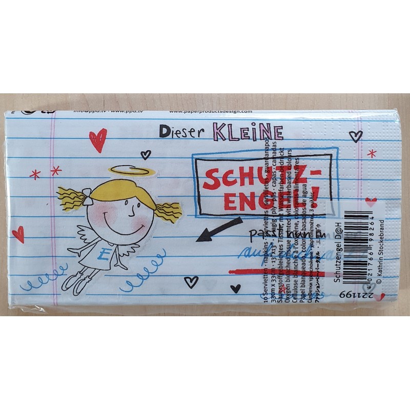 Servietten Schutzengel