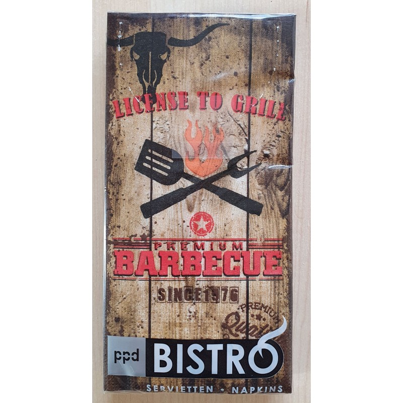 Servietten Barbecue