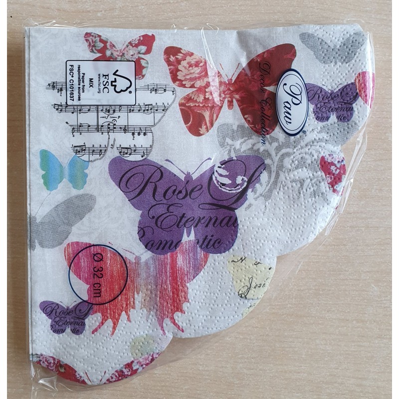 Servietten Schmetterling