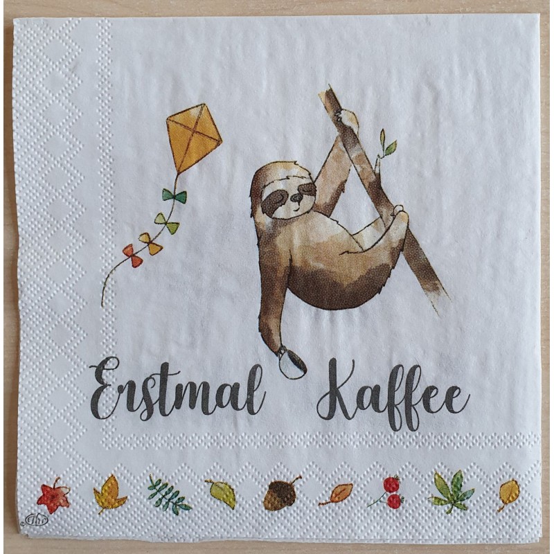Servietten Erstmal Kaffee