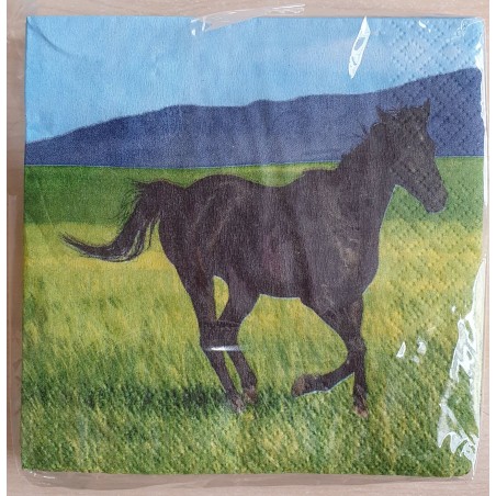 Servietten Pferd