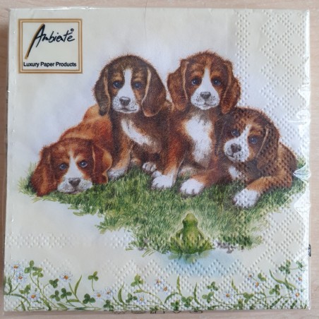 Servietten Hunde
