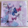 Servietten Schmetterling lila