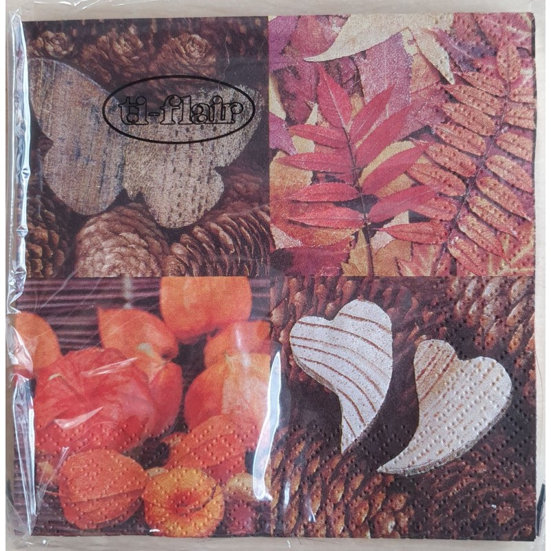 Serviette Herbstmotive