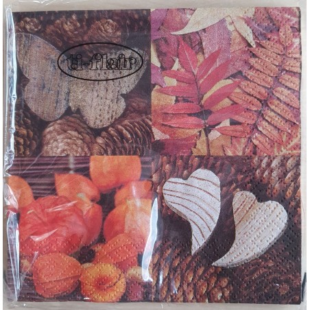 Serviette Herbstmotive