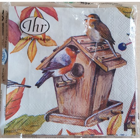 Servietten Vogel/Vogelhäuschen