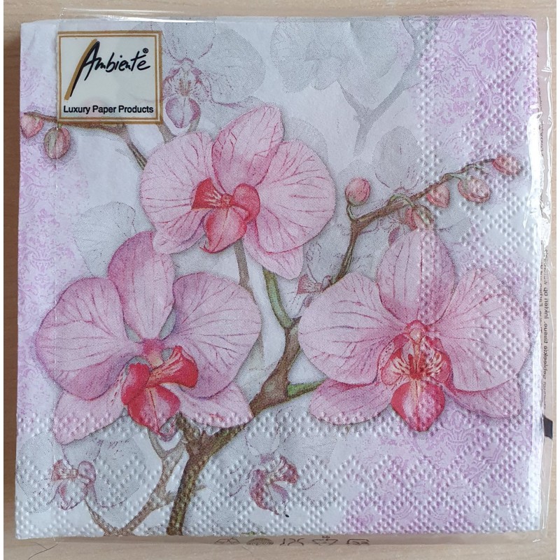 Servietten Orchideen